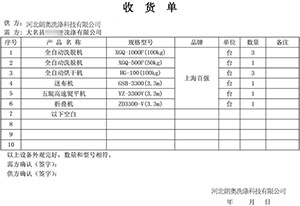 河北邯郸大名洗涤厂合作案例